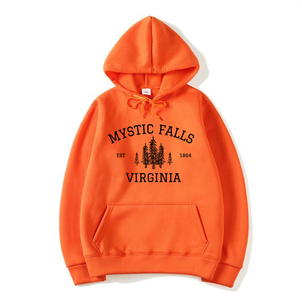Mystic Falls Virginia Pullover Hoodie
