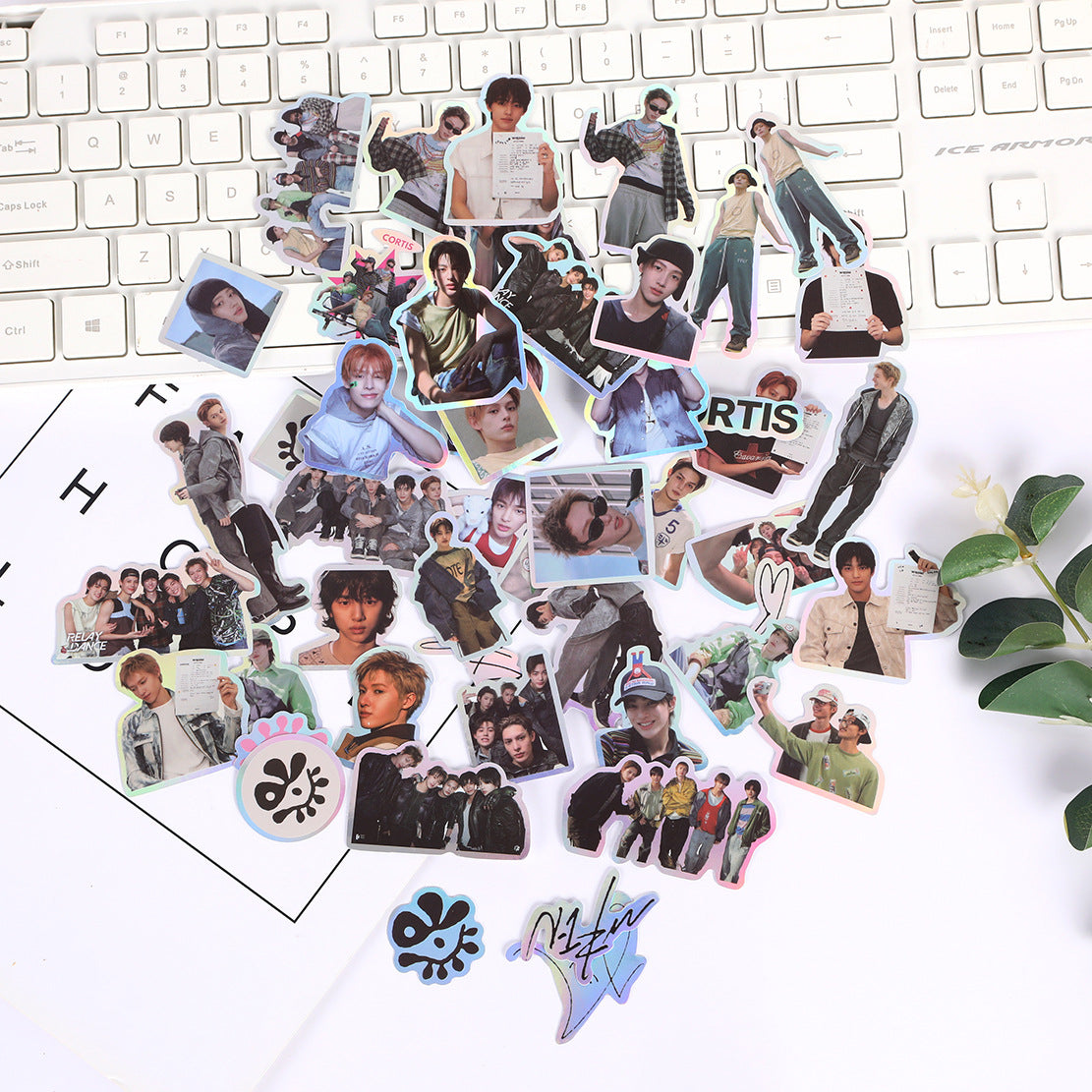 SKZ Laser Sticker 50pcs