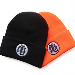 Goku Logo Embroidered Beanie