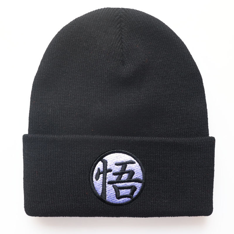 Goku Logo Embroidered Beanie