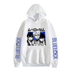 Unisex Anime Pattern Print Casual Loose Hoodie