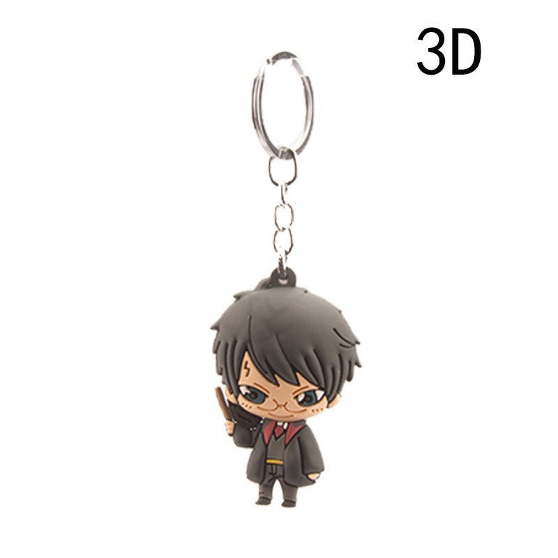 Harry 3D Keychain Pendant