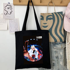 KPOP KARMA Poster Canvas Tote Handbag