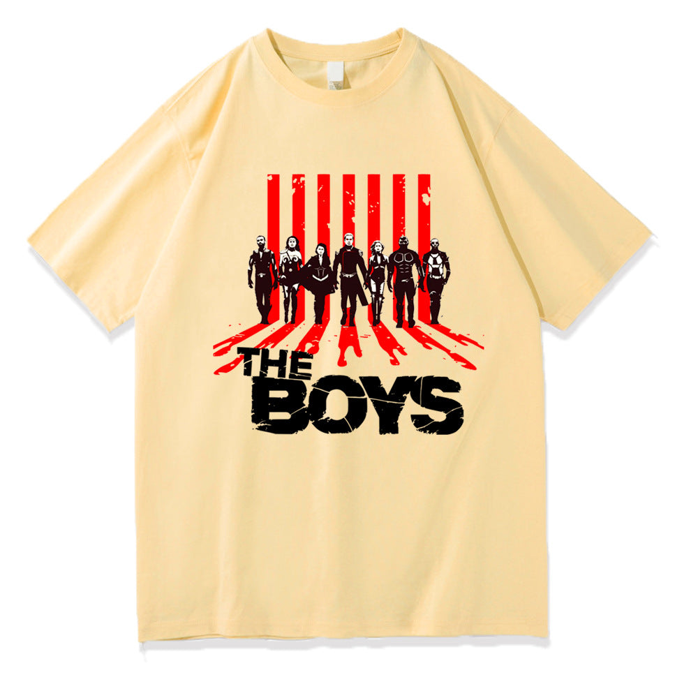 Casual The Boys Loose Short Sleeve Tee