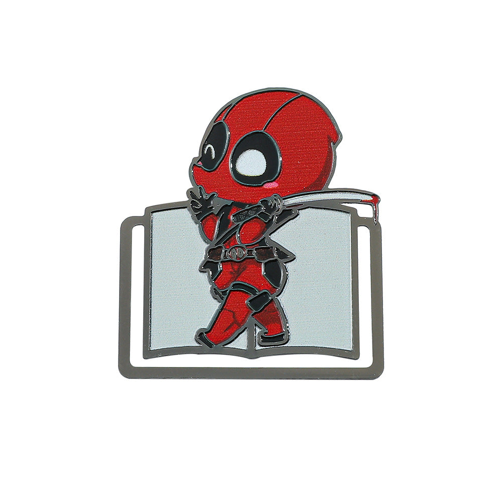 Deadpool and Wolverine Metal Bookmark