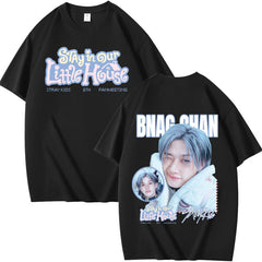 SKZ STAY in Our Little House Print Short Sleeve T-shirt