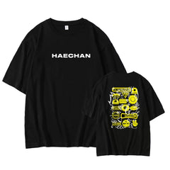 THE DREAM SHOW2 Con Pattern Short-sleeved T-shirt
