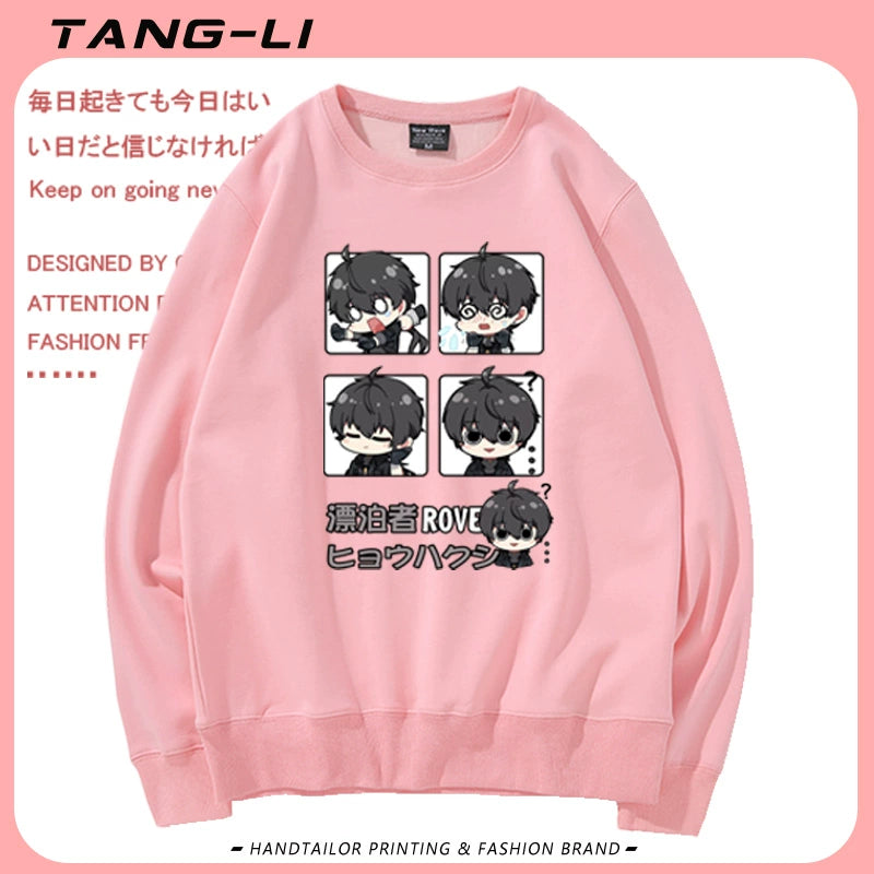Unisex Game Pattern Crew Neck Sweatshirt