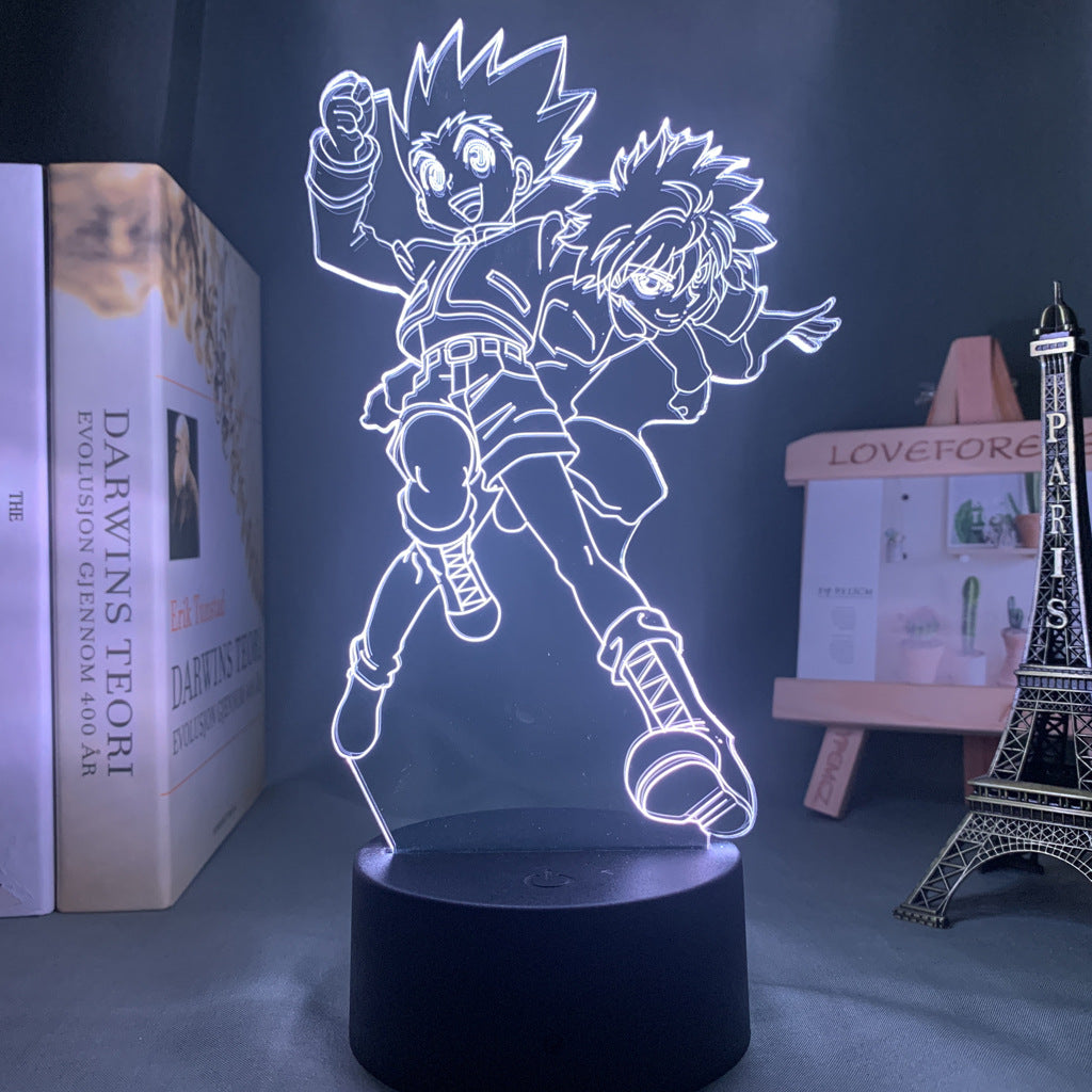 Colorful Anime Touch Remote Night Light