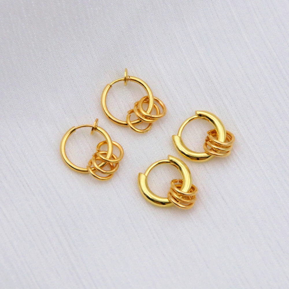 Anime Cos Ear Clips Earrings