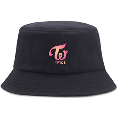 KPOP LOGO Print Bucket Hat