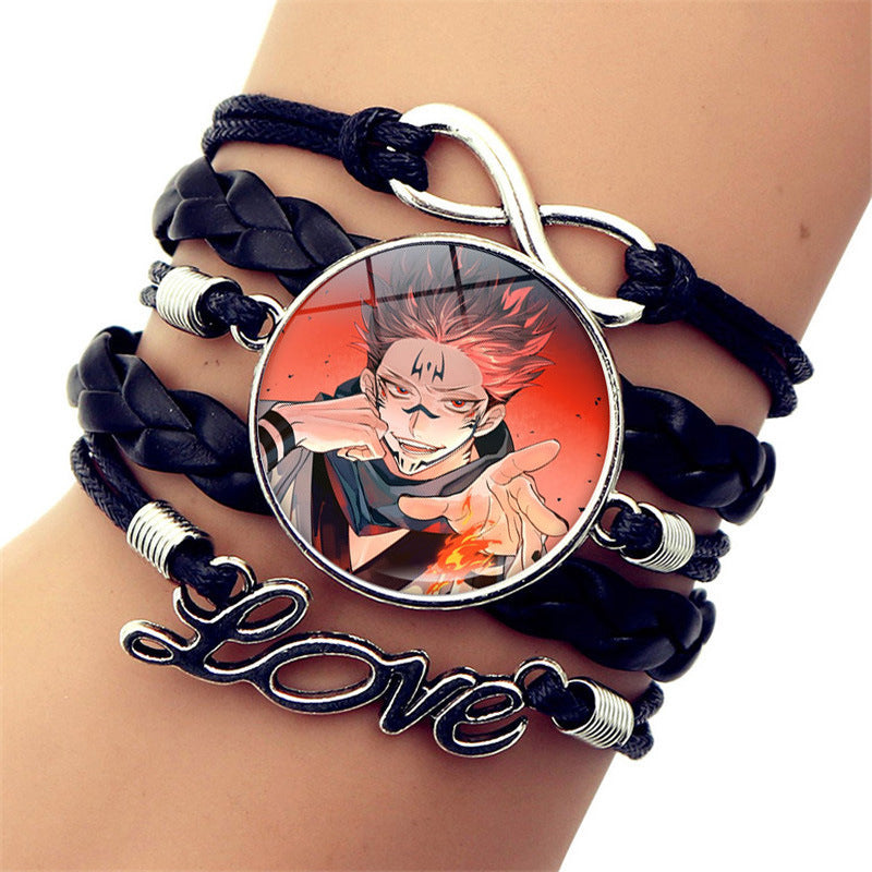 Casual Anime Weaving Multi-layer Bracelet