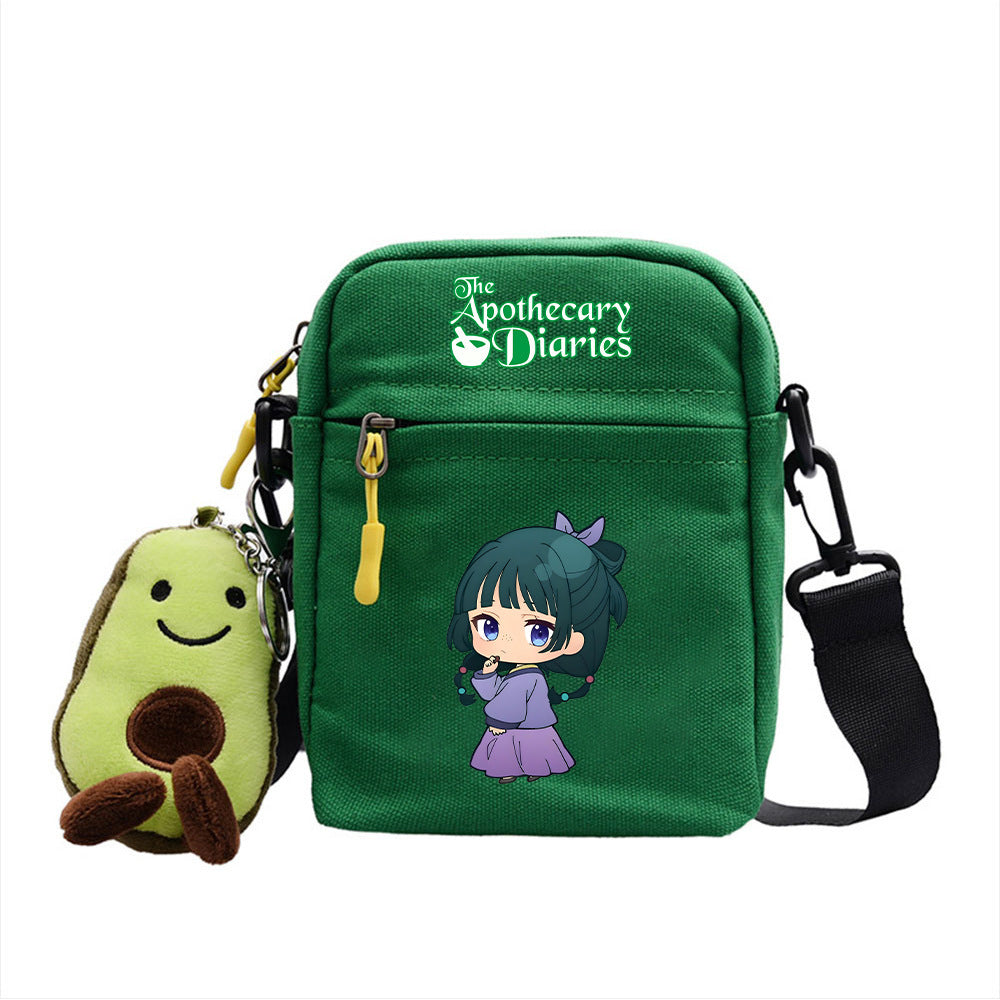 Versatile Anime Square Messenger Bag