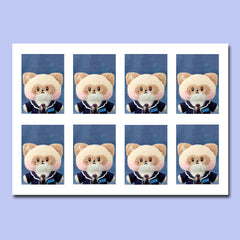 KPOP Cartoon One-inch ID Photo