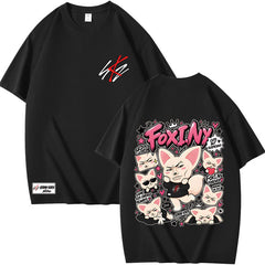 Funny SKZ Graphic Printed Short Sleeve Tee