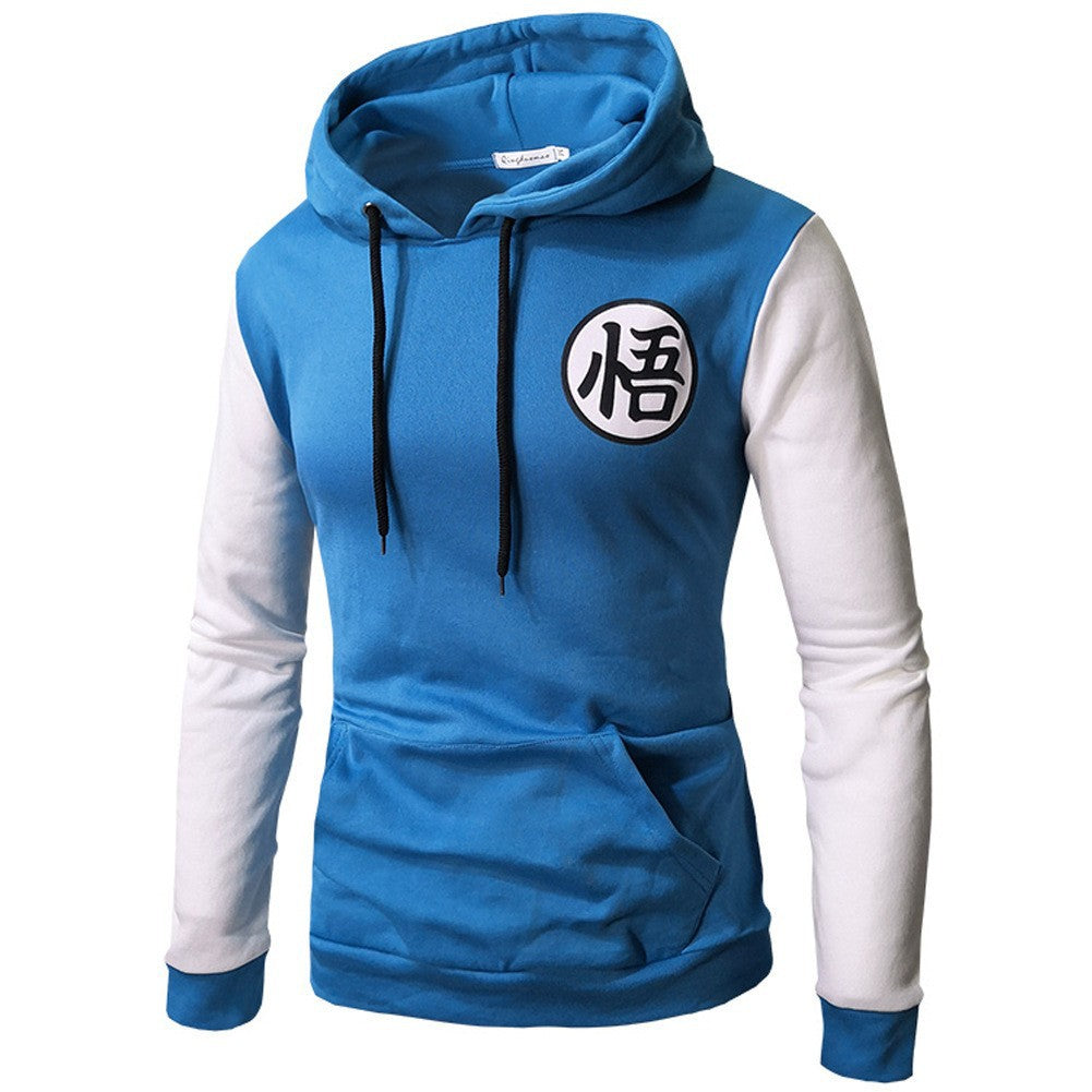 Trendy Men's Anime Printed Pullover Hoodie