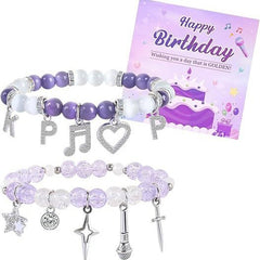 Kpop Letter Pendant Friendship Bracelet
