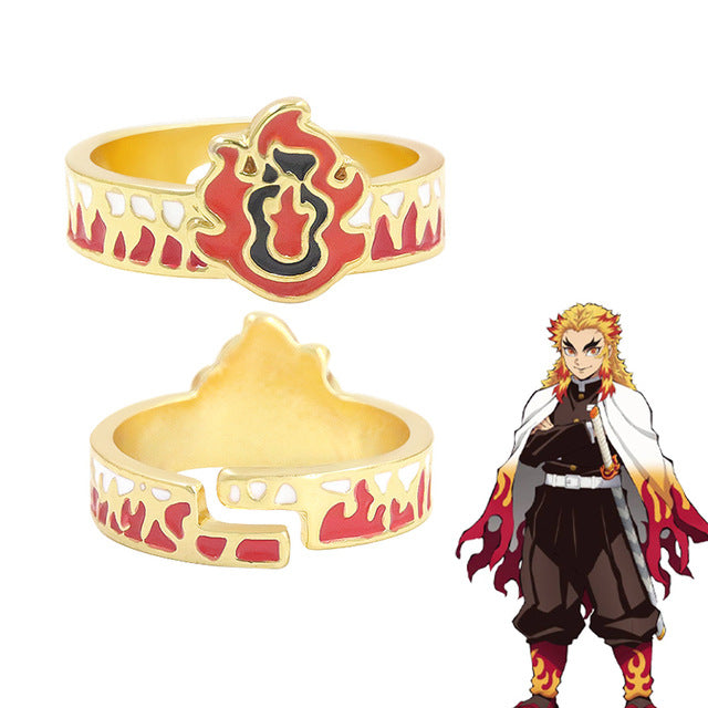 Chic Anime Tanjiro Open Ring