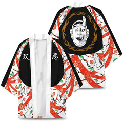 Unisex Anime Cos 3D Printed Kimono Cloak