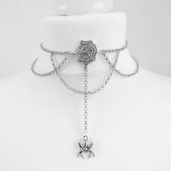 Moon Star Velvet Clavicle Chain Choker Necklace