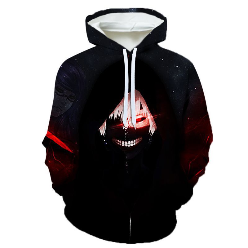 Unisex Joker Graffiti Printed 3D Casual Hoodie