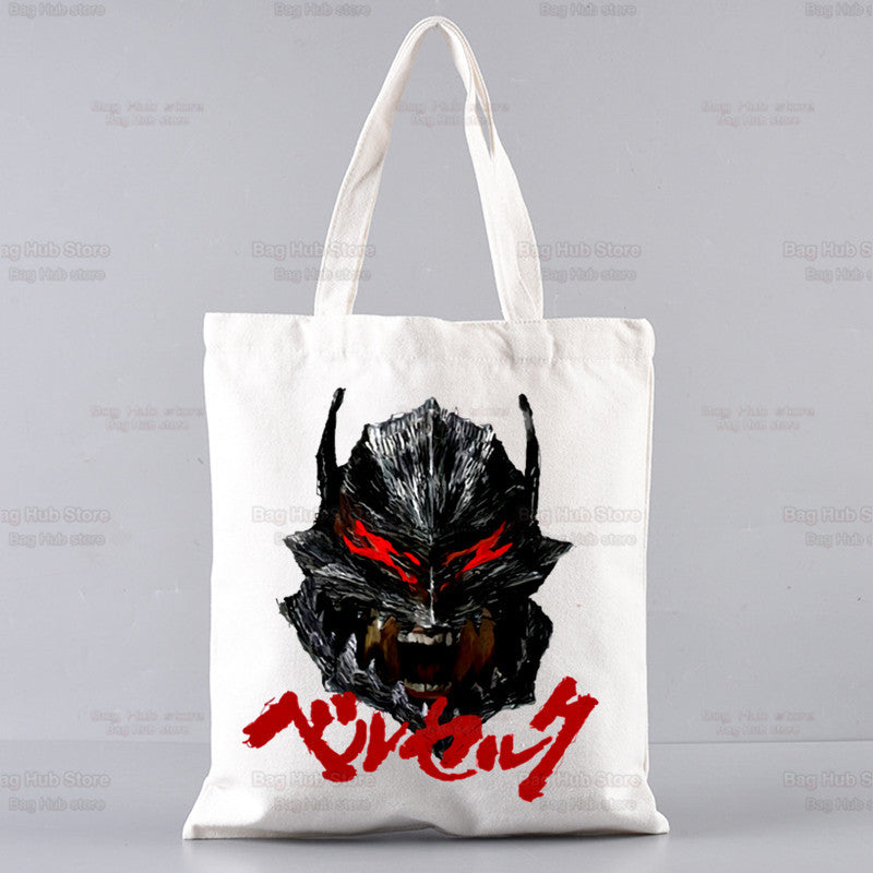 Guts Anime Printed Canvas Tote Bag