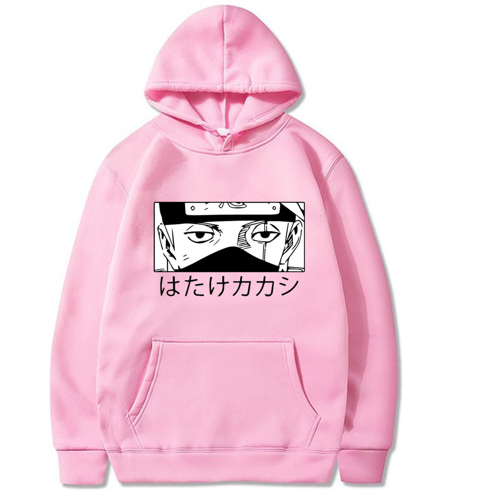 Unisex Anime Printed Casual Loose Hoodie