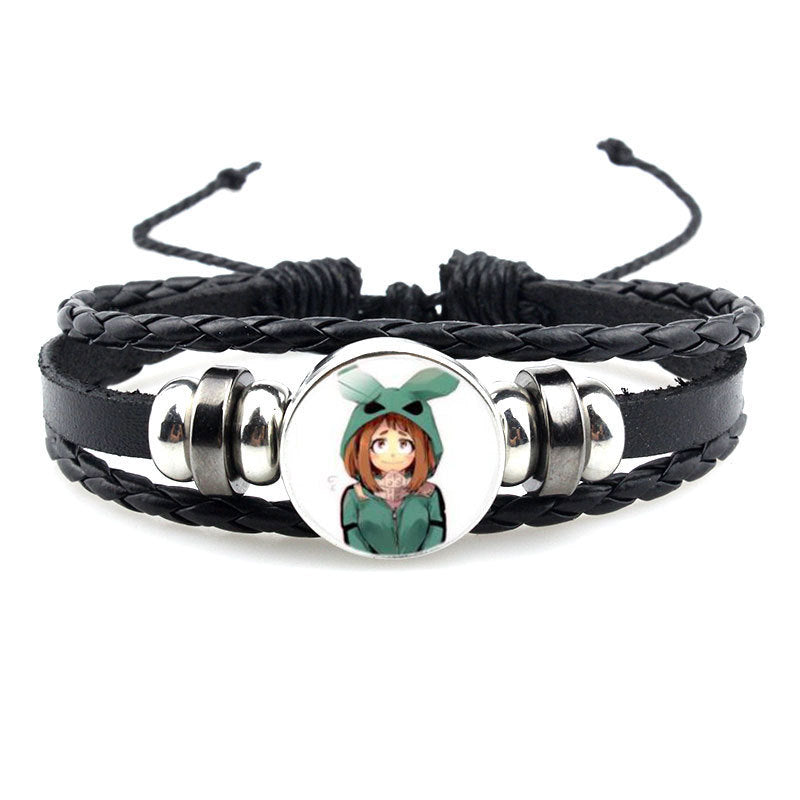 Trendy Anime Adjustable Rope Bracelet