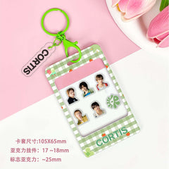 Cortsi Acrylic Photocard Holder Keyring