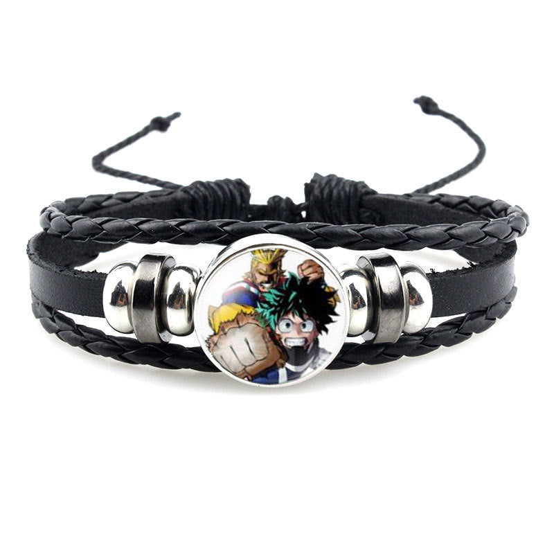 Trendy Anime Adjustable Rope Bracelet