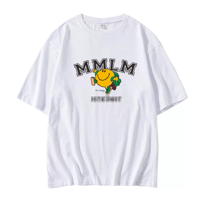 Hyunjin Cotton Printed Short-sleeved T-shirt