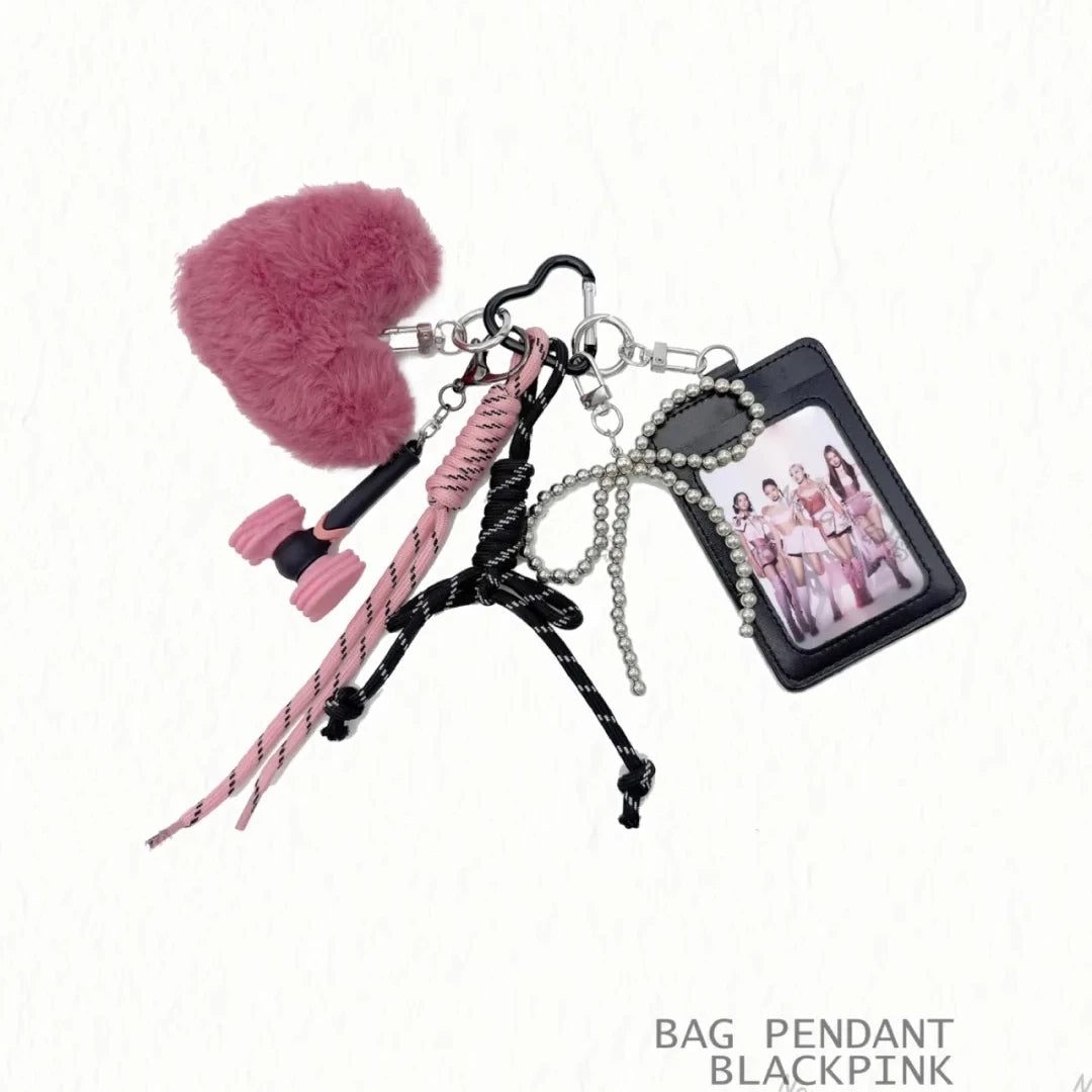BP Card Holder Bag Pendant Keychain