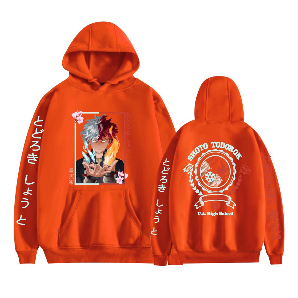 Casual Anime Print Men's and Women's Loose Hoodie