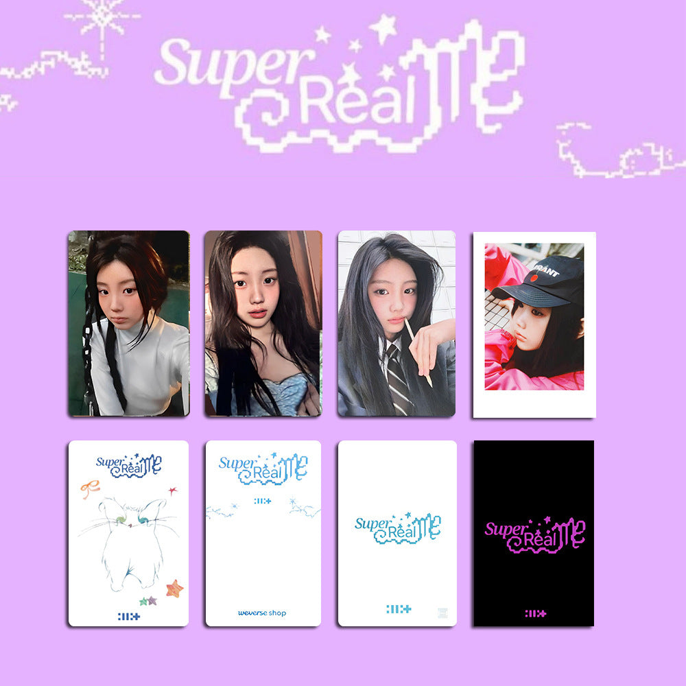 KPOP Album Super Real Me POB PhotoCards