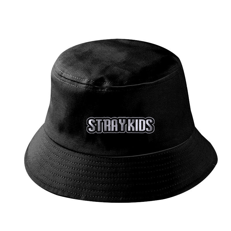 Kpop LOGO Printed Bucket Hat