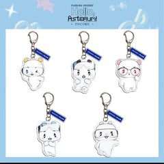 PLAVE Cartoon Acrylic Keychain Pendant