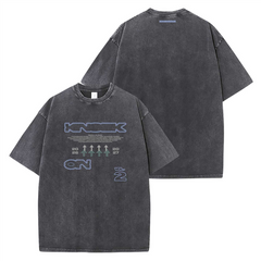 BND Tour Printed Short-sleeved T-shirt Top