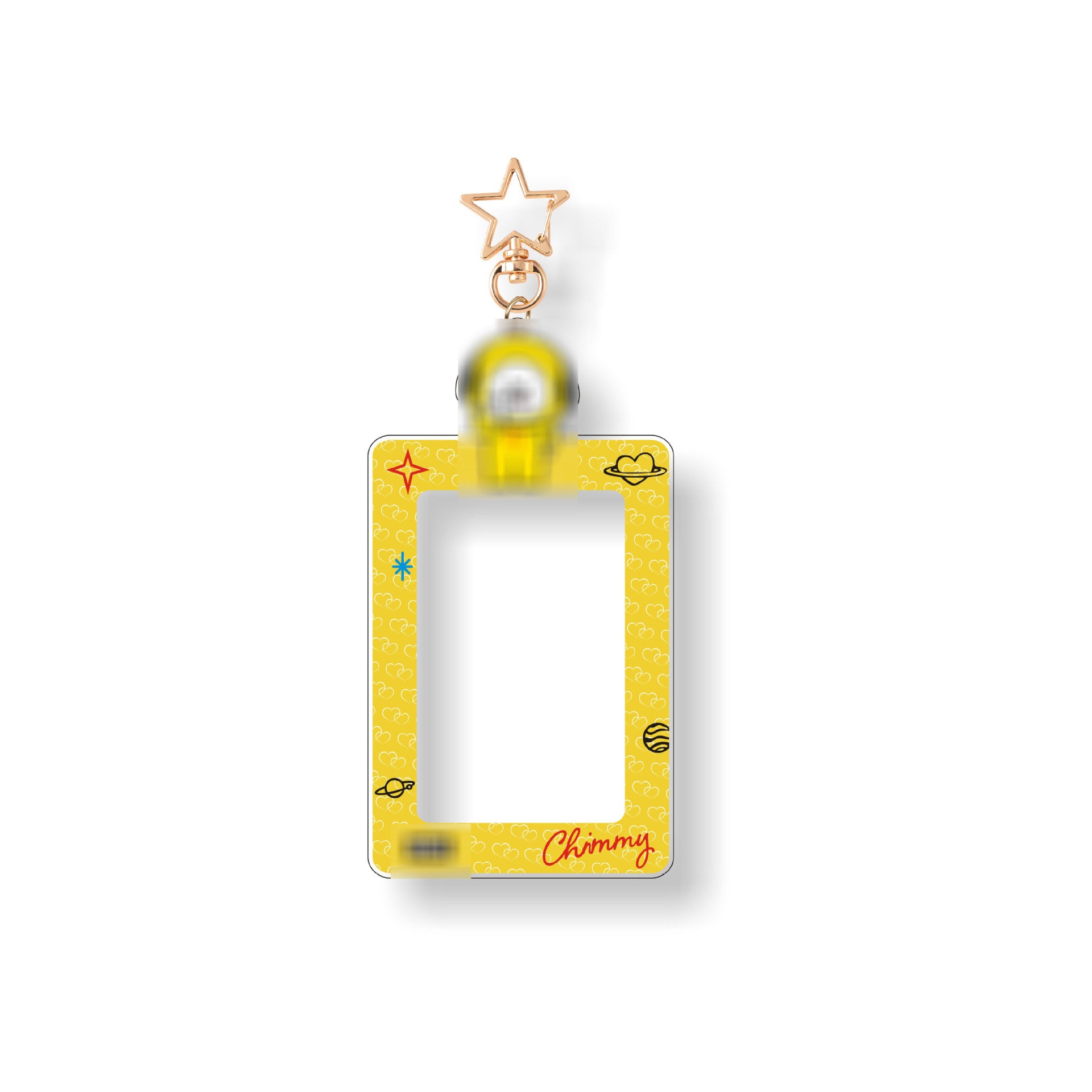 KPOP Cartoon Card Storage Pendant