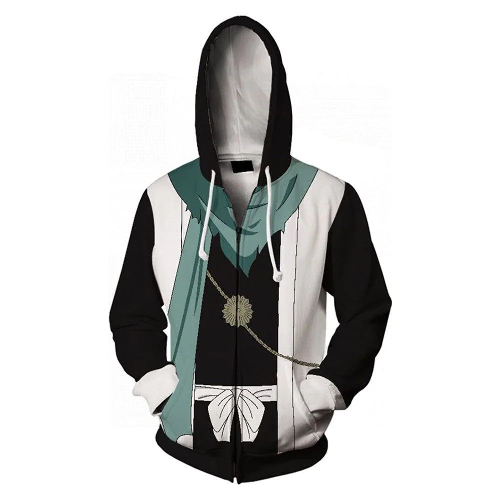 Unisex Anime Digital Print Cosplay Hoodie