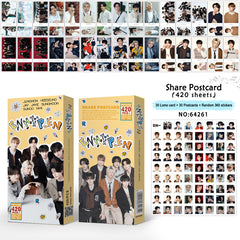 EN Postcards Stickers Collection