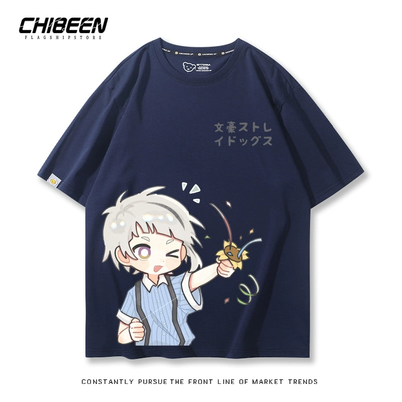 Casual Anime Summer Cotton T-Shirt