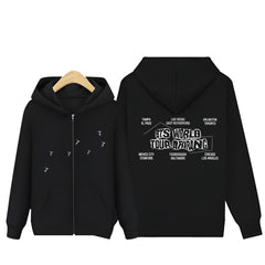 BANGTAN ARIRANG "2.0" Printed Zipper Hoodie