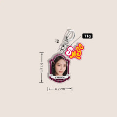 JIWOO A-NA STELLA Keychain Pendant