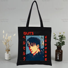 Guts Anime Printed Canvas Tote Bag