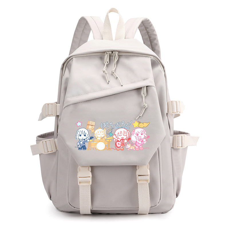 Japanese Style Graphic Print Large Capacity Backpack