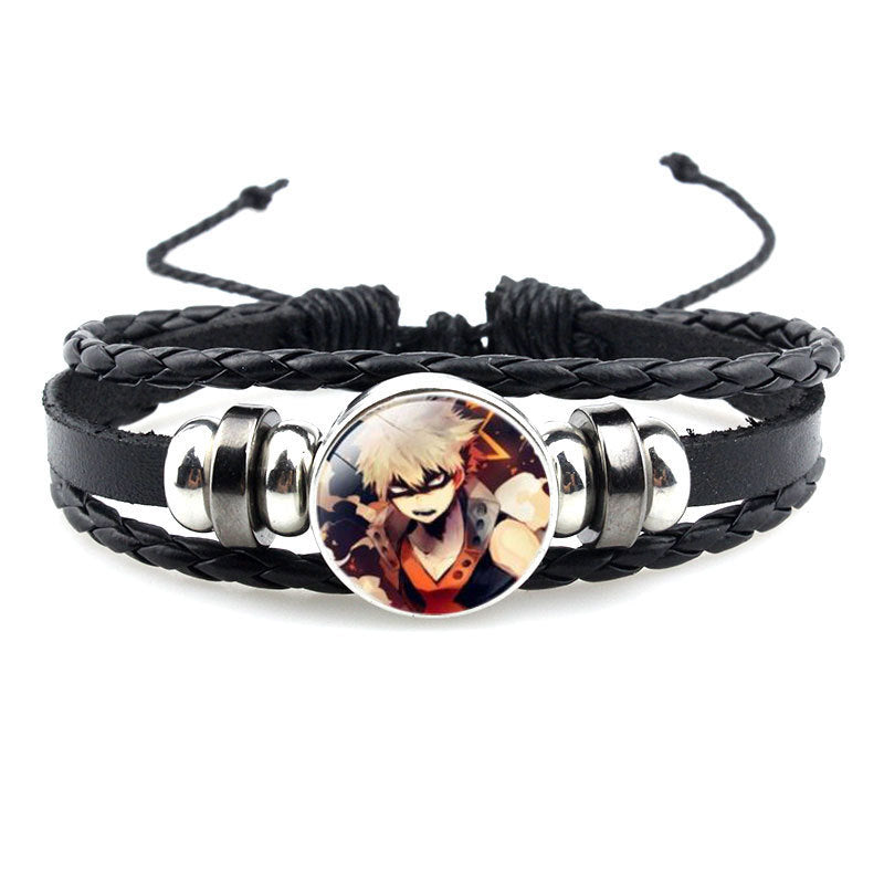 Trendy Anime Adjustable Rope Bracelet