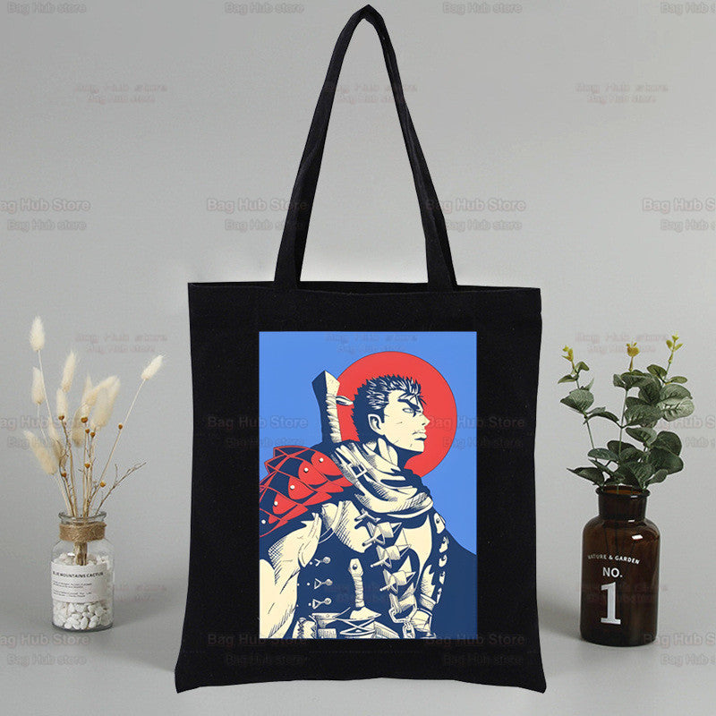 Guts Anime Printed Canvas Tote Bag