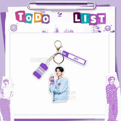 EN- Acrylic Keyring Pendant Bag Charm