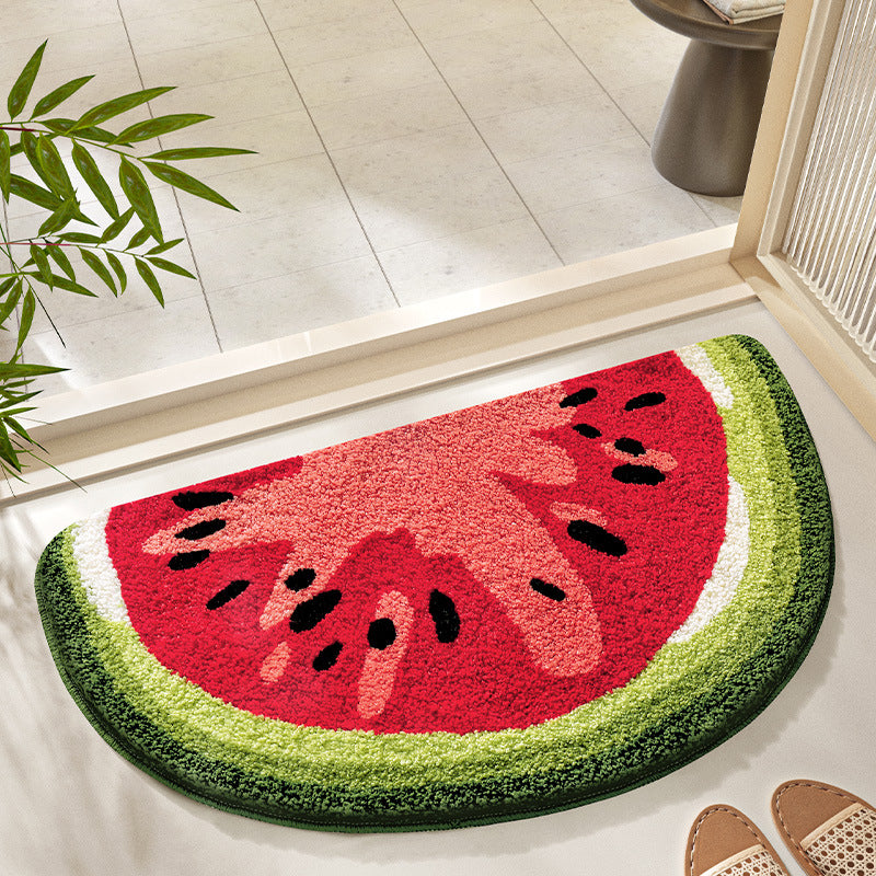 Fresh Fruit Bathroom Door Floor Mat