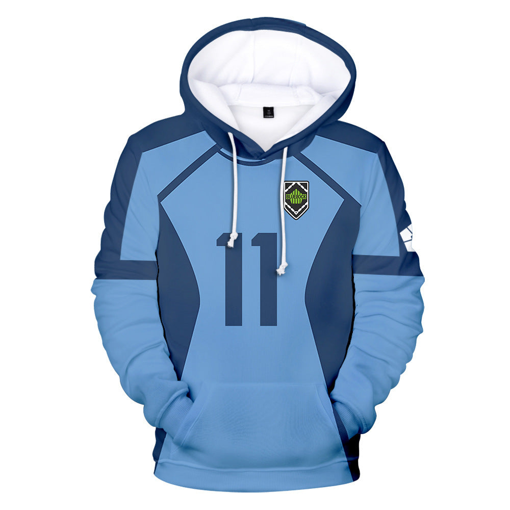 Unisex Anime Digital Print Cosplay Hoodie